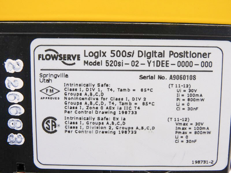 FLOWSERVE 520SI-02-Y1DEE-000-000 30V NSNP