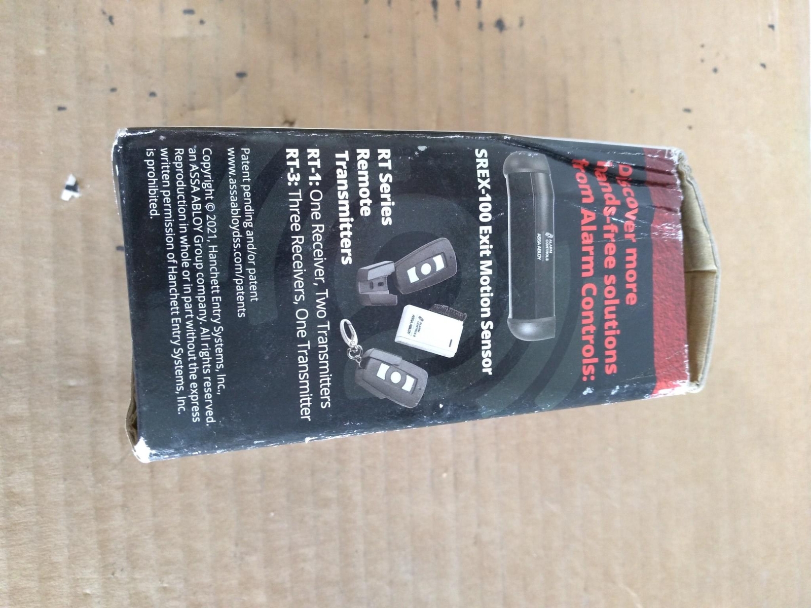 ALARM CONTROLS NTS-1