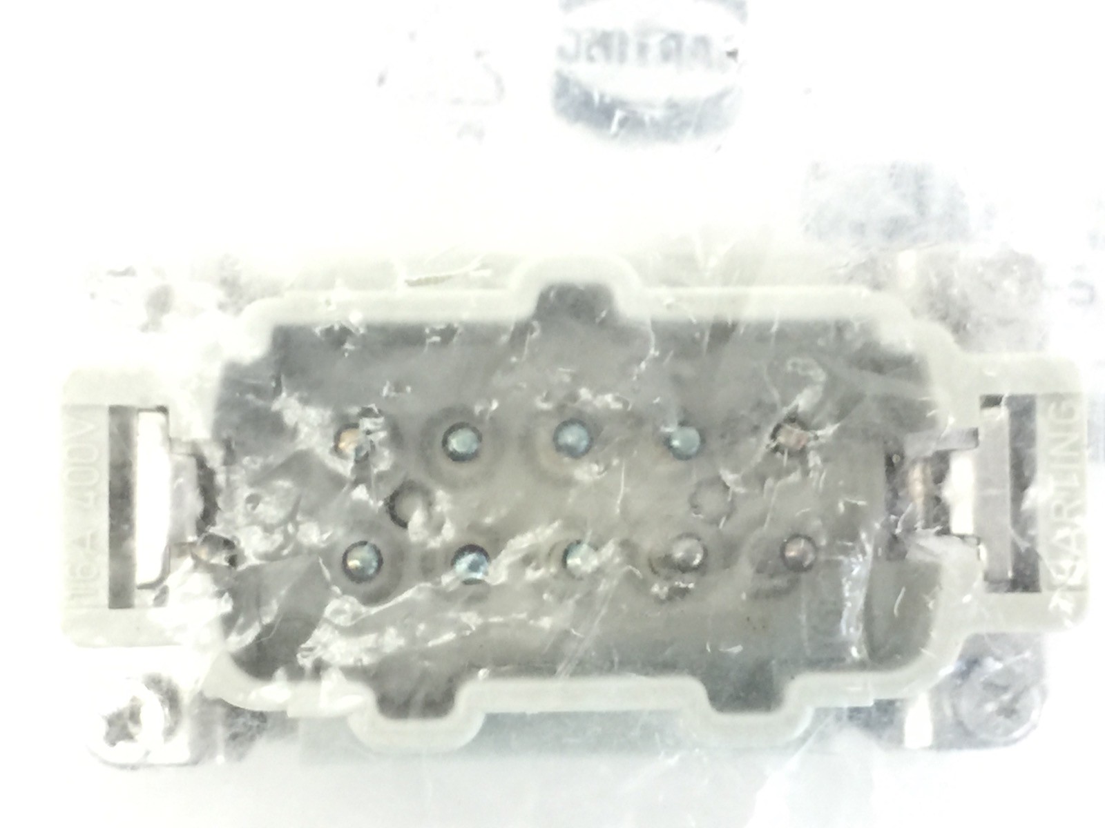 NEW! HARTING HAN10E-STI-S 10-PIN MALE TERMINAL BLOCK (A577)
