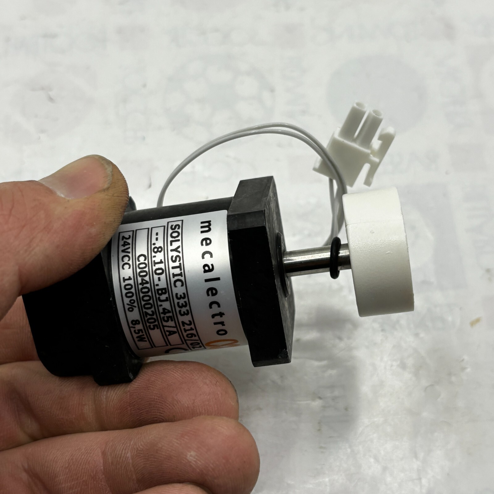 Mecalectro 333 216/02 Solenoid Interlock Switch 8.10.BJ.45 /A 24VDC COIL 8.5W ⭐