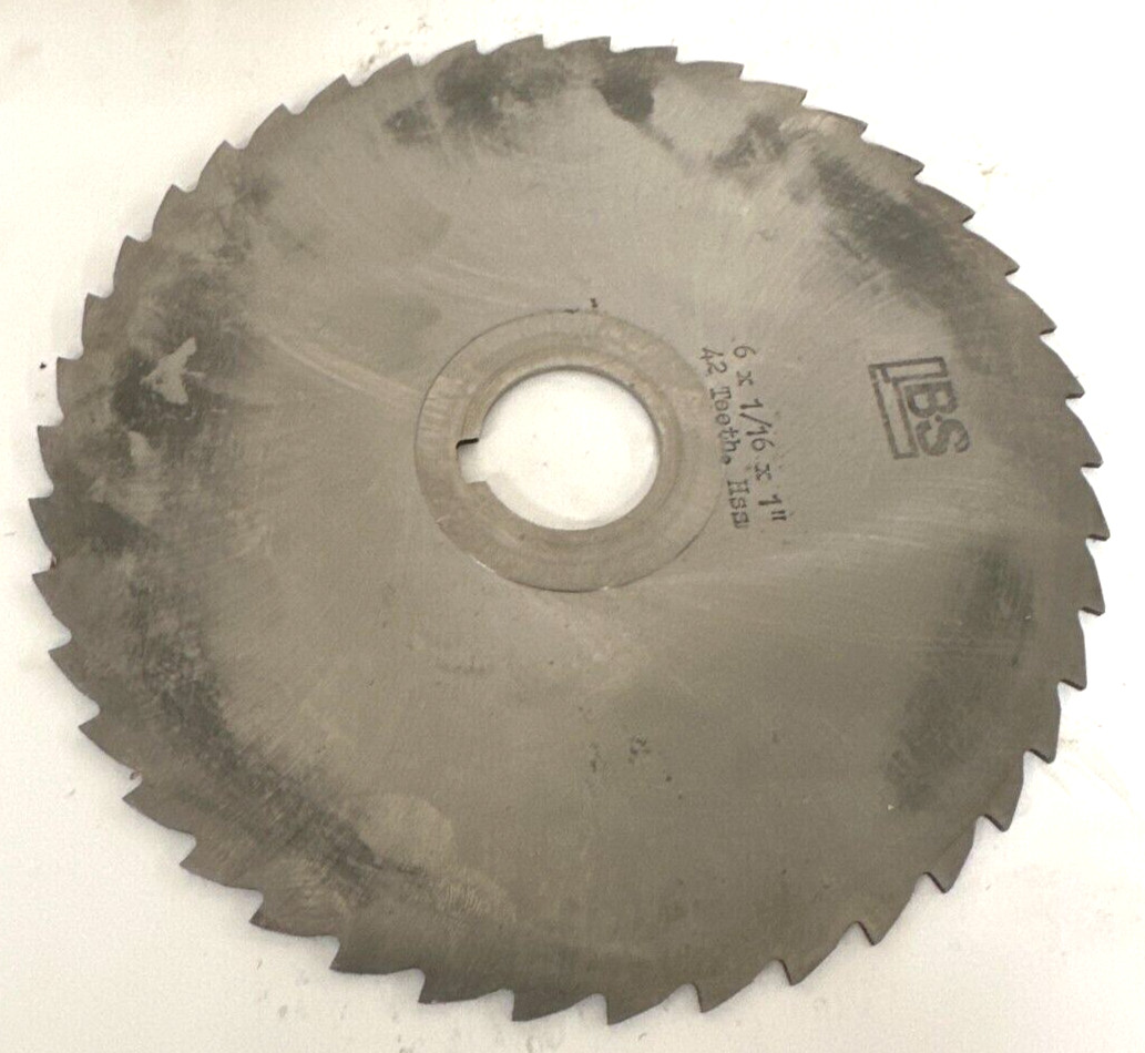 IBS CUTTER TOOL 6 X 1/16 X 1″ KEYWAY: 1/4″ CUTTING DIAMETER: 1″ BORE: 1/8