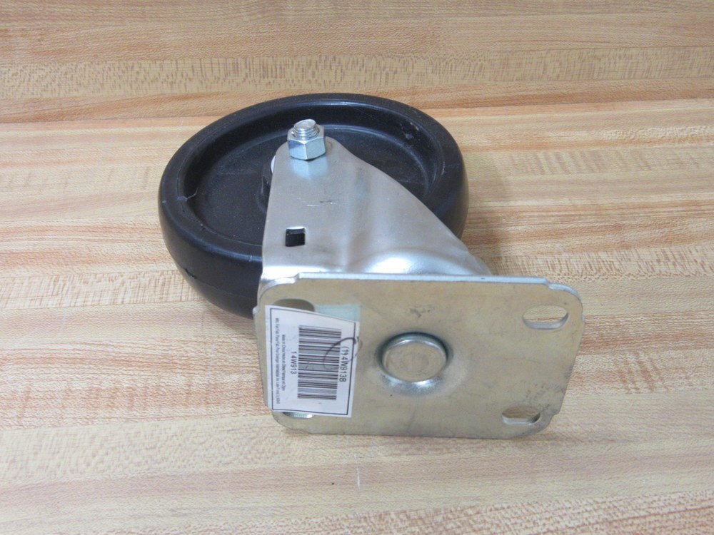 Grainger 4W913 Sanitary Plate Caster 4W913B (Pack of 2)