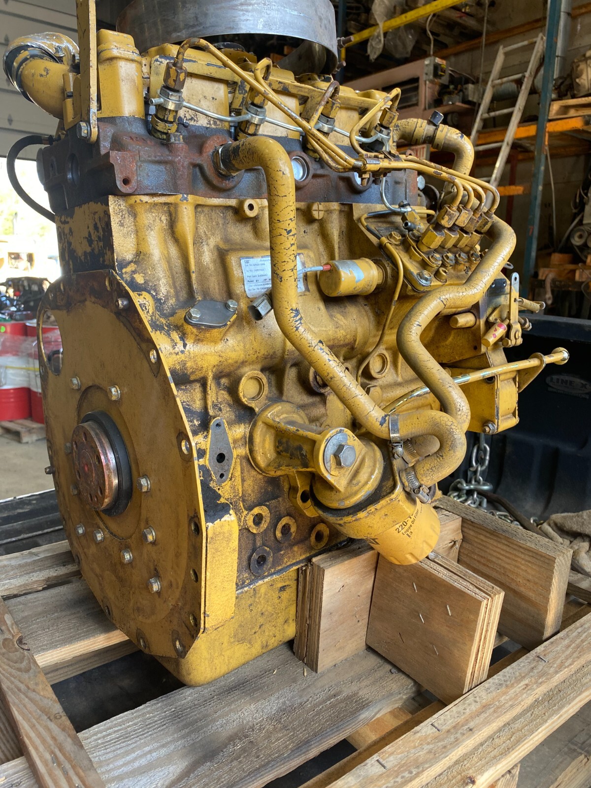 CAT SKID STEER CORE CATERPILLAR SKIDSTEER ENGINE 3024