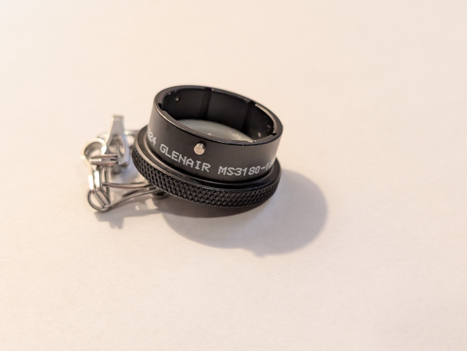 GLENAIR MS3180-18CA MIL-DTL-26482 Plug Connector Cap Cover, Protective, Chain
