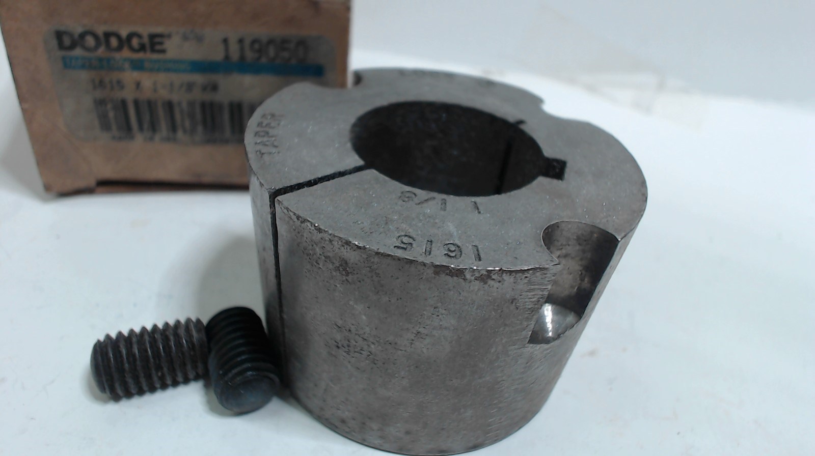 Dodge Taper-Lock Bushing – 119050 – 1615 X 1 1/8″ Kw – New