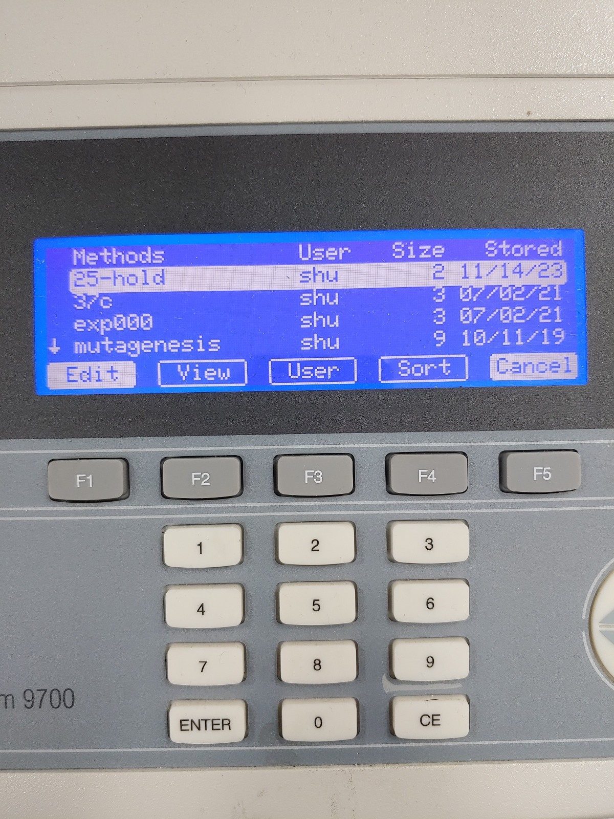 APPLIED BIOSYSTEMS GeneAmp PCR System 9700 PN N8050200