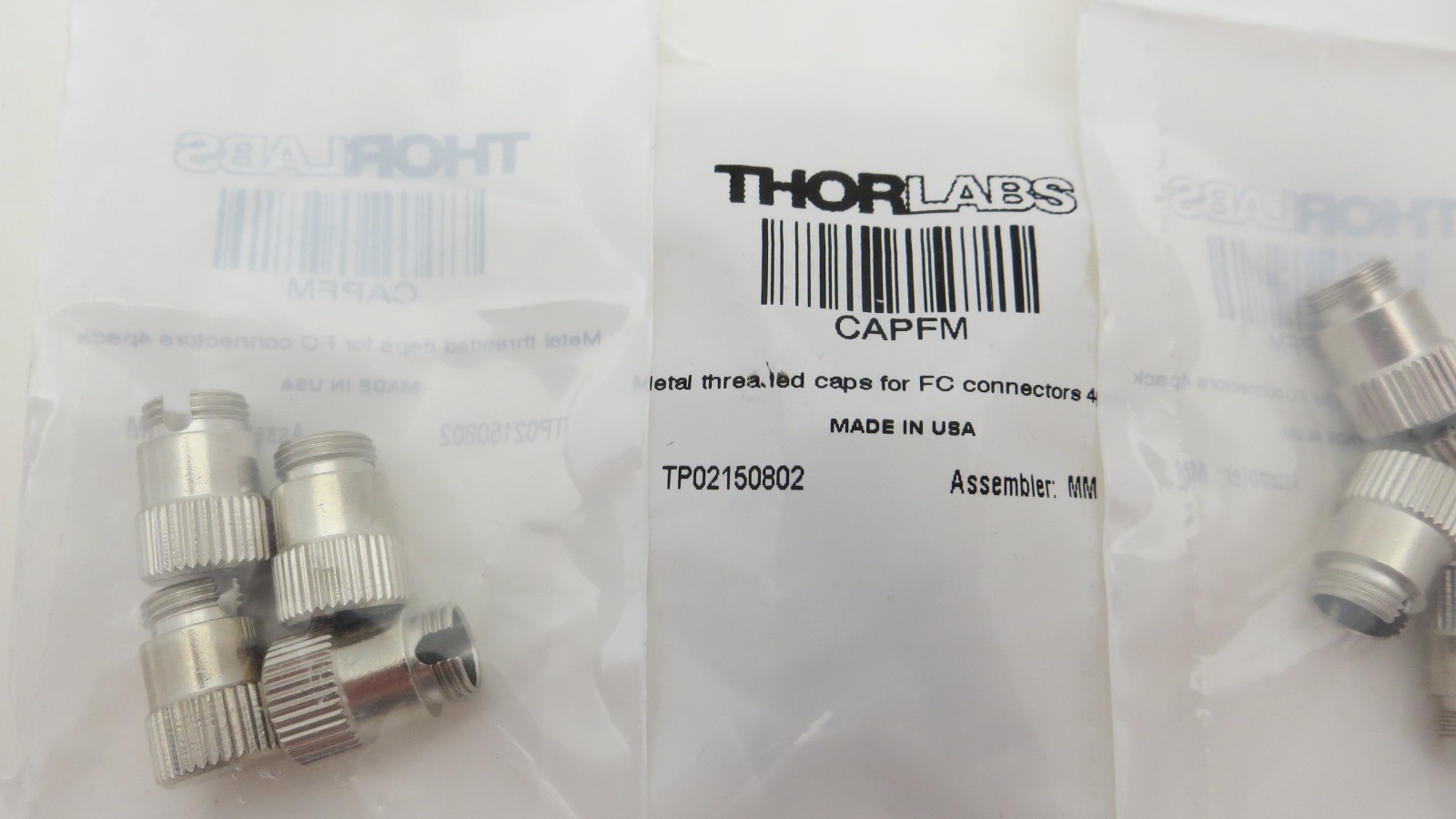 15 pieces CAPFM Thorlabs Threaded FC Connector Cap