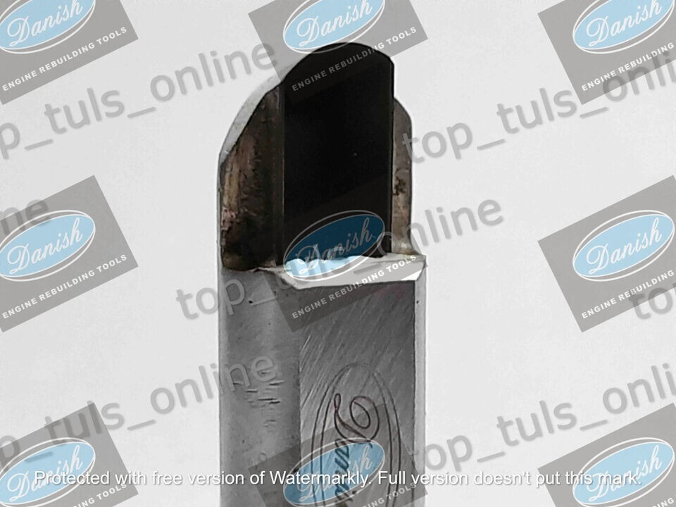 1x CYLINDER HEAD FACING TOOL BIT PCD DIAMOND 12mx50m RADIUS EDGE ALUMINIUM CAST