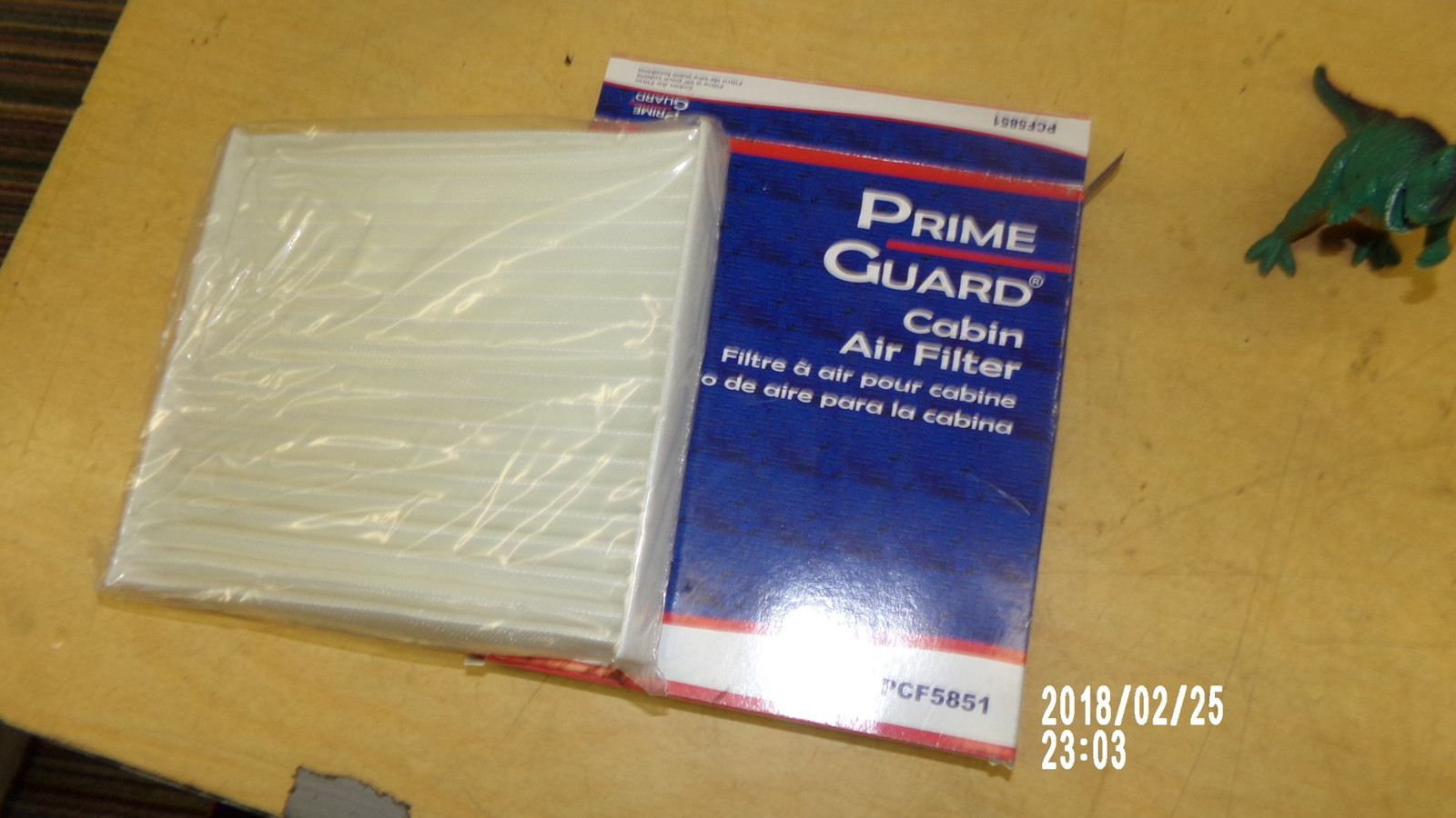 NEW Prime Guard PCF5851 Cabin Air Filter *FREE SHIPPING*