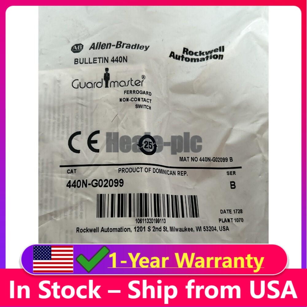 440N-G02099 ALLEN BRADLEY FERROGARD FRS21 RED PLASTIC SWITCH 24VDC US Free Tax