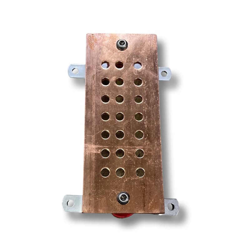 Harger GBI14410J 1/4″ X 4″ X 10″ Ground Bar Copper Electrical Grounding