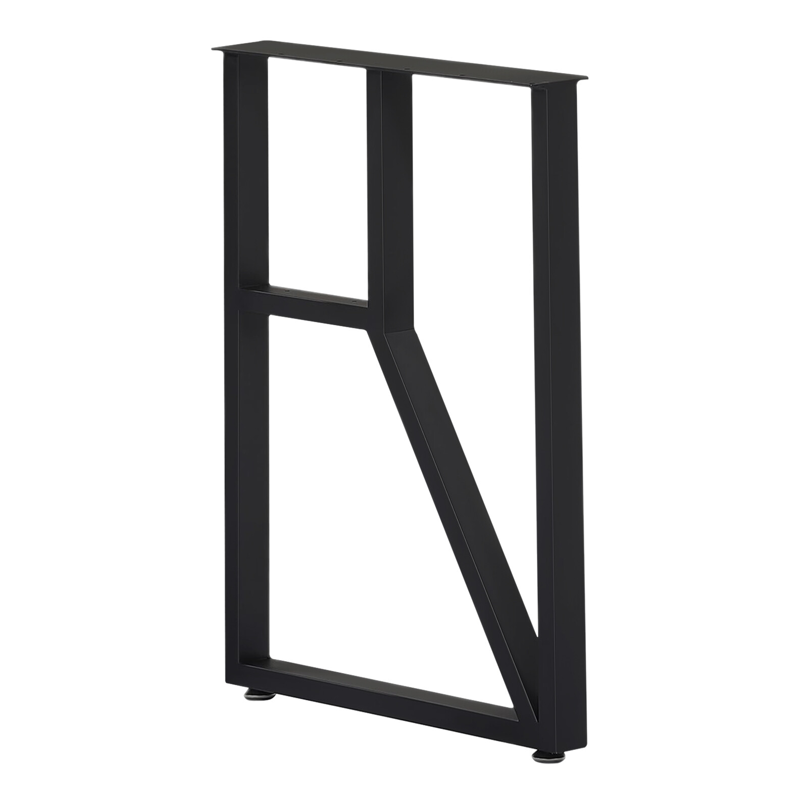 Metal Rectangle Furniture Legs Black Modern Furniture Legs 2 Table Legs
