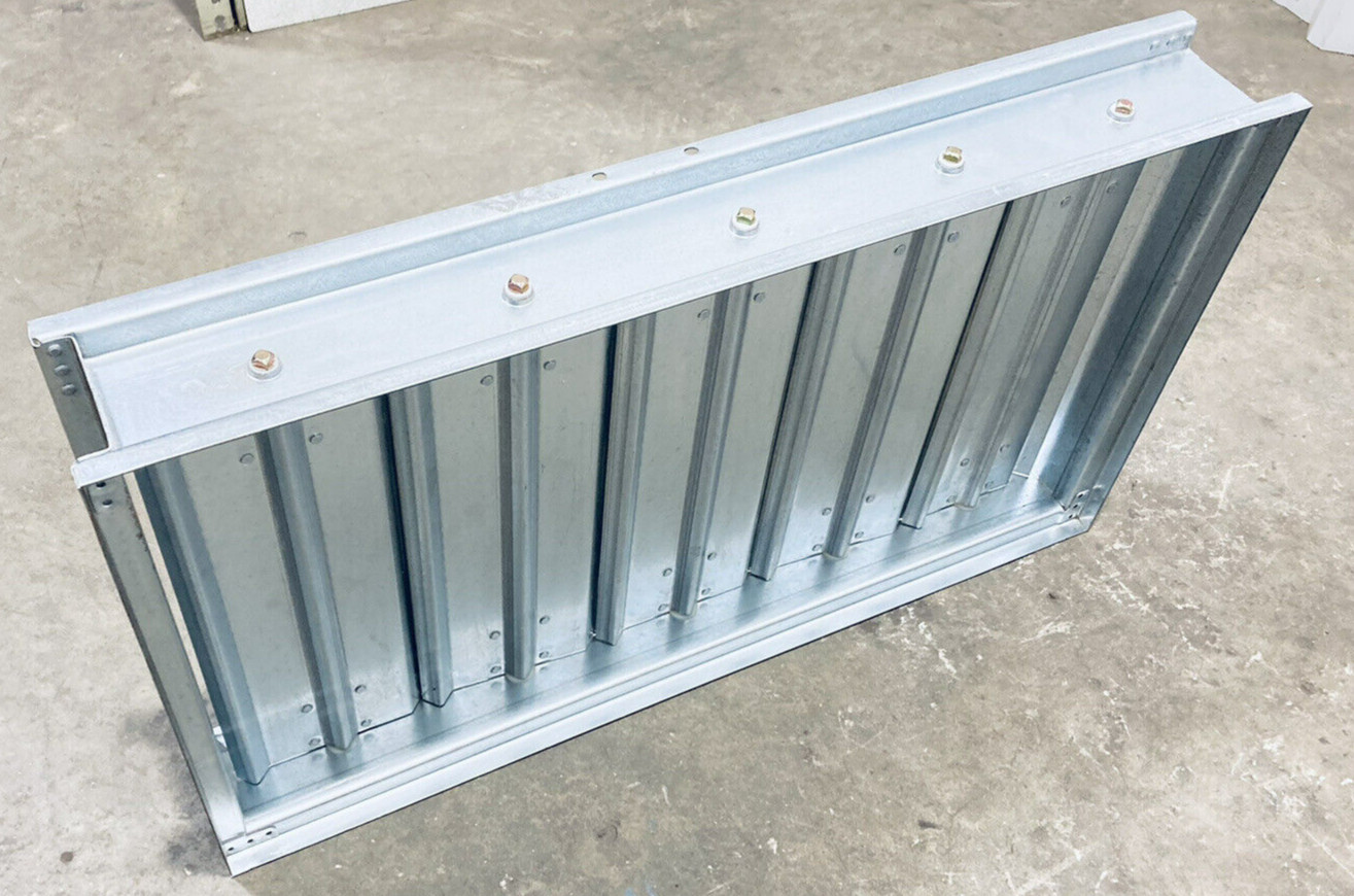 UNUSED GREENHECK MBD-15 GALVANIZED MANUAL BALANCING DAMPER 18″X32″ MULTI-BLADE
