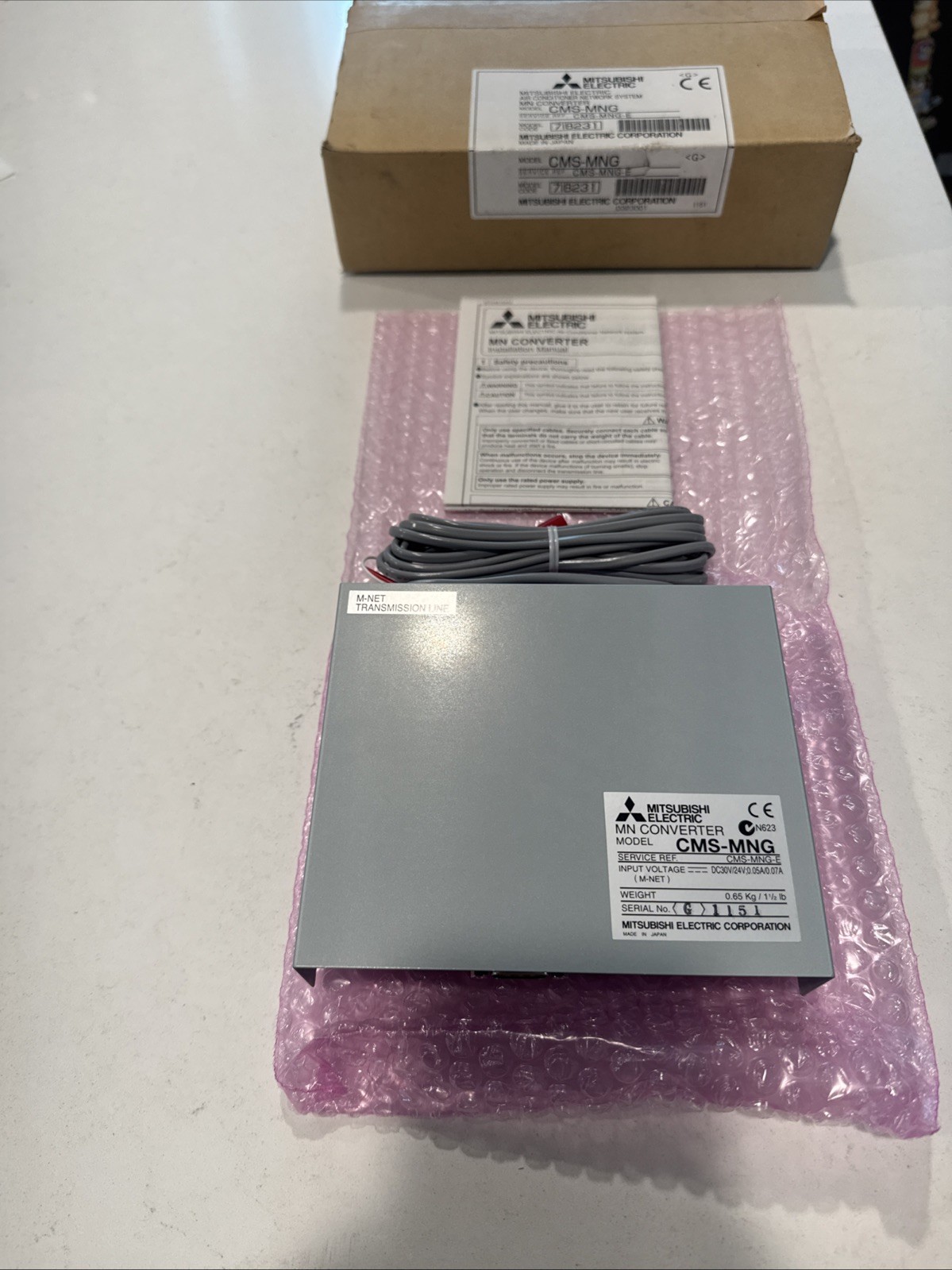 New Mitsubishi CMS-MNG A/C HVAC Network System Converter Tester CMS-MNG-E