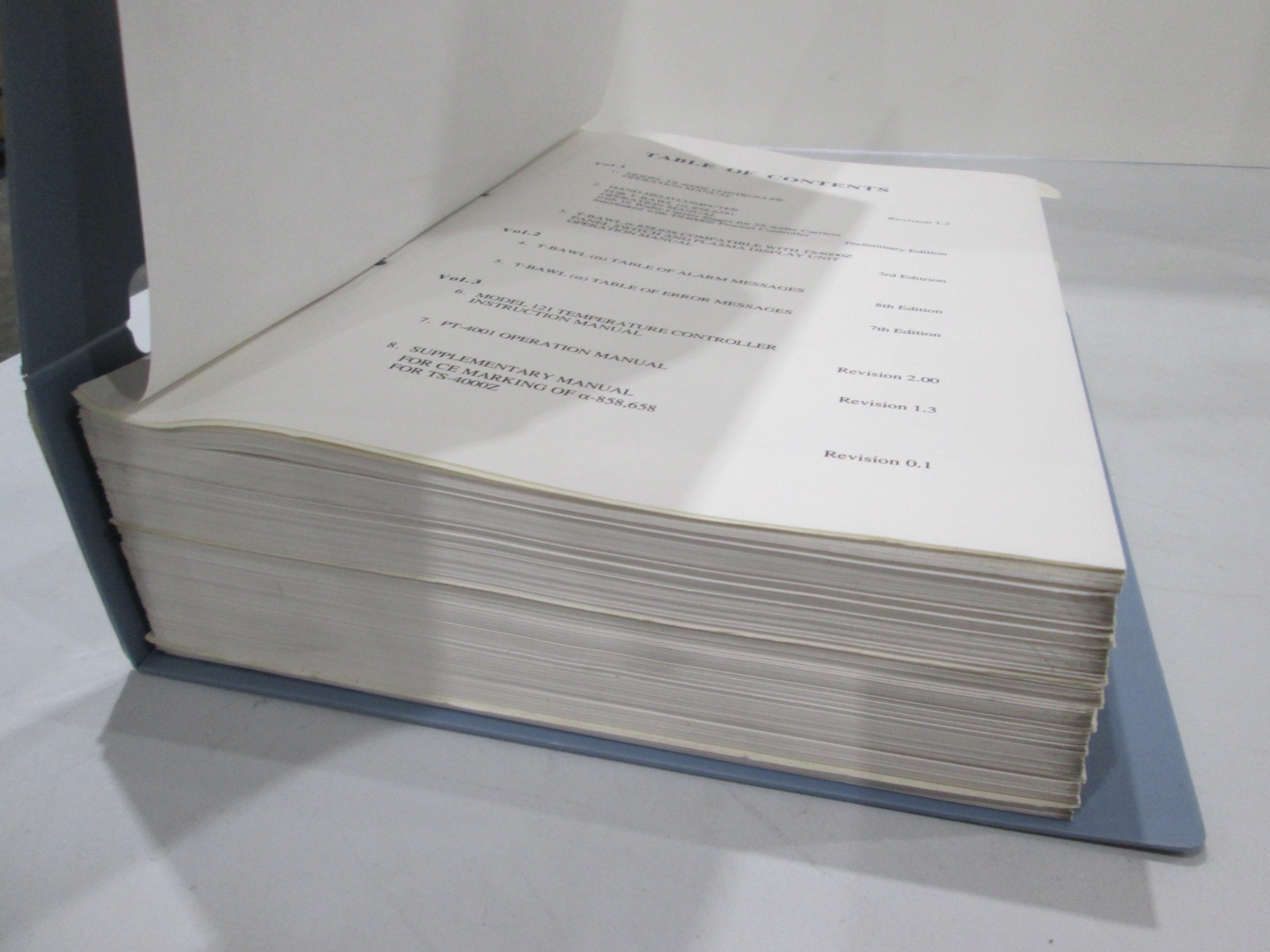 TEL Tokyo, Vertical Furnace, a-658SD, Software Manual, Used