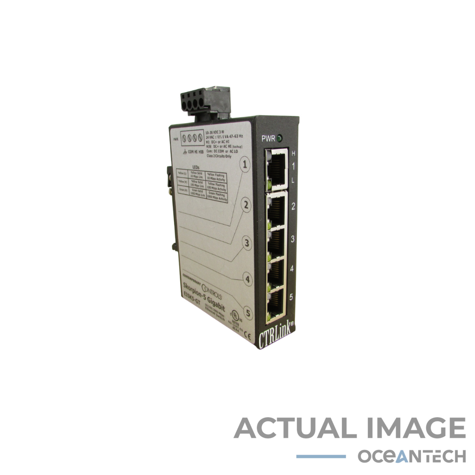 Contemporary Controls Skorpion Series EISK5-GT 5-Port Switch
