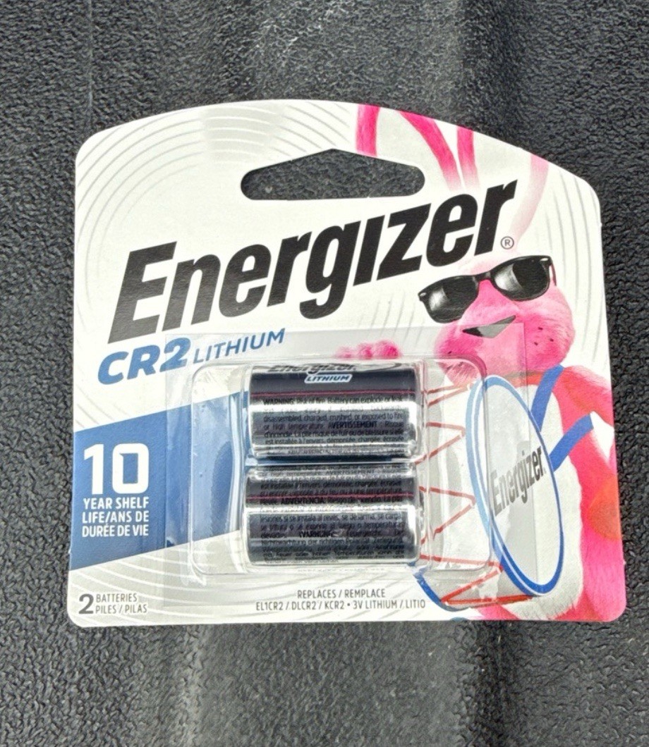 Energizer CR2 Lithium Batteries (6-Packs), 3V Photo Batteries EL1CR2BP2