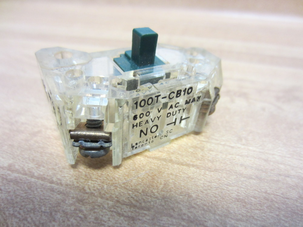 Sylvania 100T-CB10 Joslyn Clark Contact Block 100TCB10