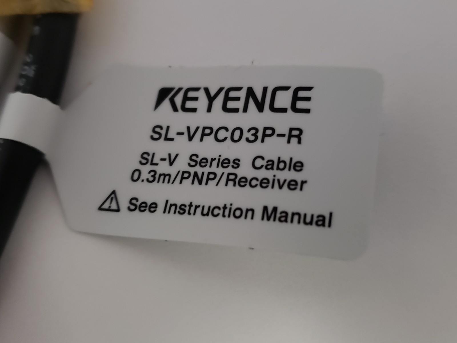 KEYENCE SL-VPC03P SAFETY LIGHT CURTAIN CABLE SL-V SERIES NIB