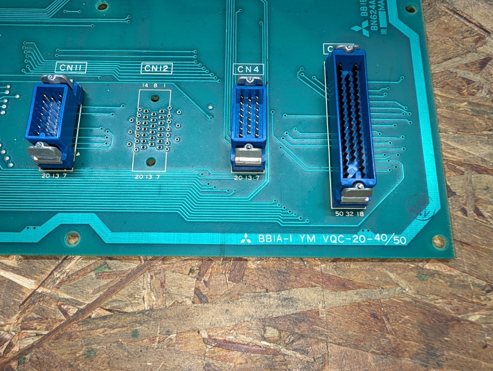 MITSUBISHI CIRCUIT BOARD BBIA-I YM VQC-20-40/50 BN624A306H01 BB1A-1 BB1B