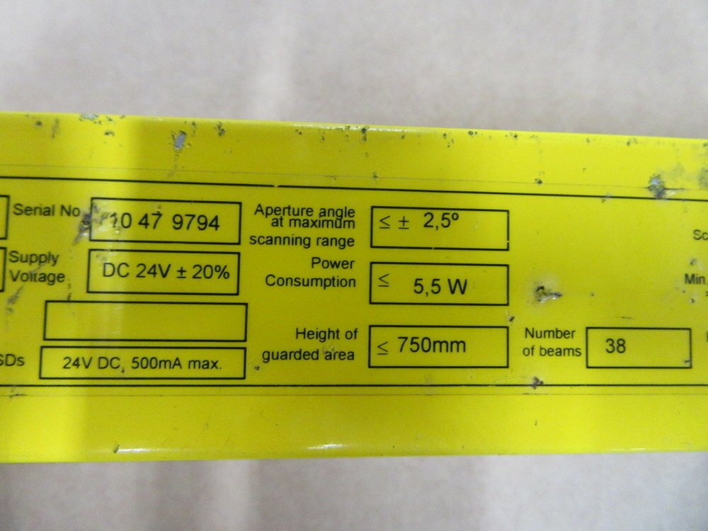 Sick C40S-0703CA010 Light Curtain Sender 1 018 641