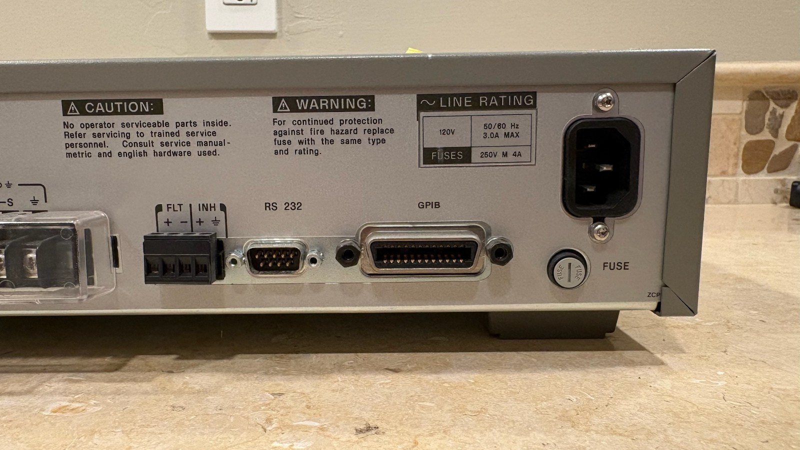 Agilent 6632B 100W High Performance DC Power Supply 0 – 20V 5A GPIB RS-232