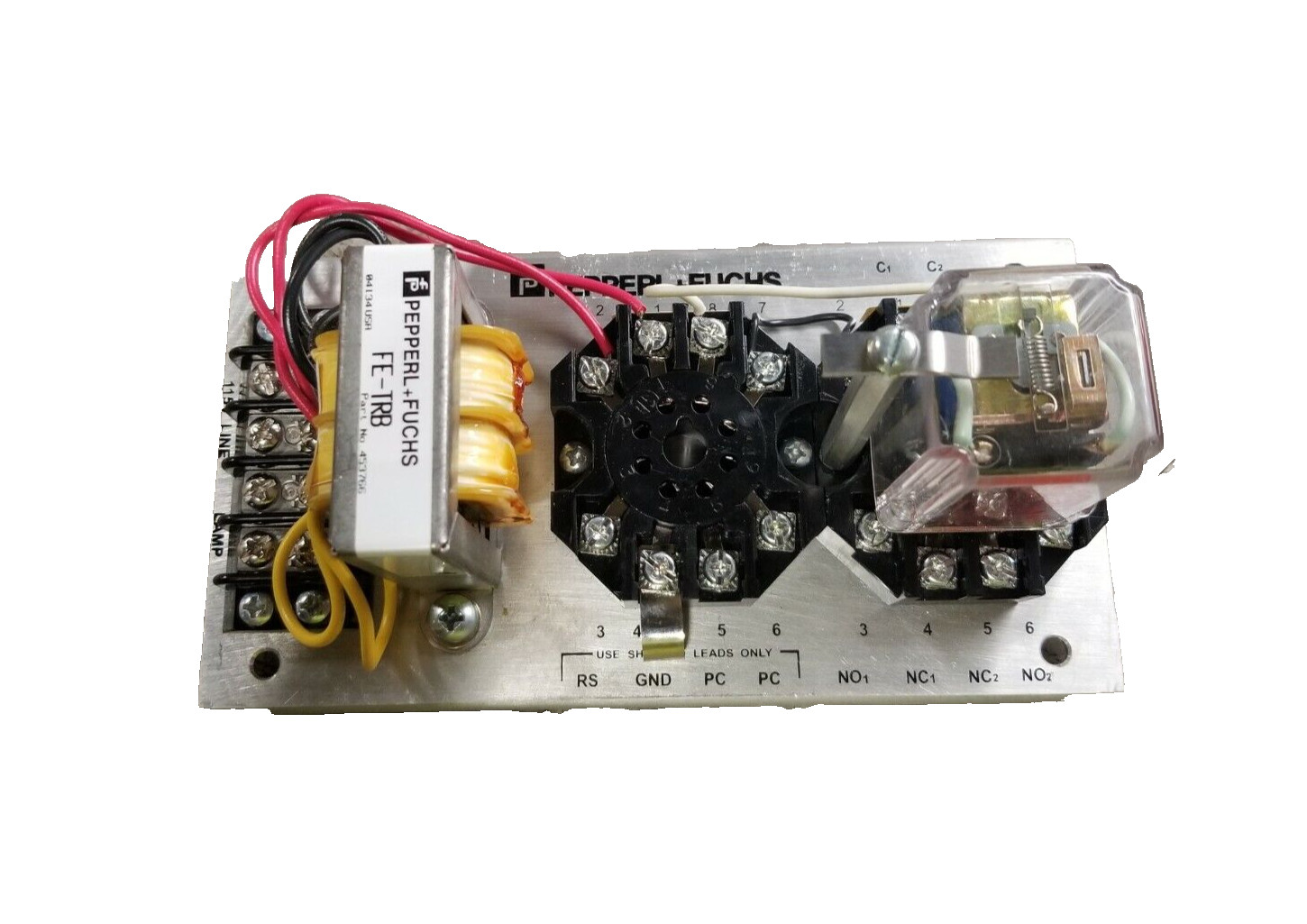 NEW PEPPERL + FUCHS FE-TRB MODULAR CONTROL BASE FOR TR LOGIC CARDS/AMPLIFIERS