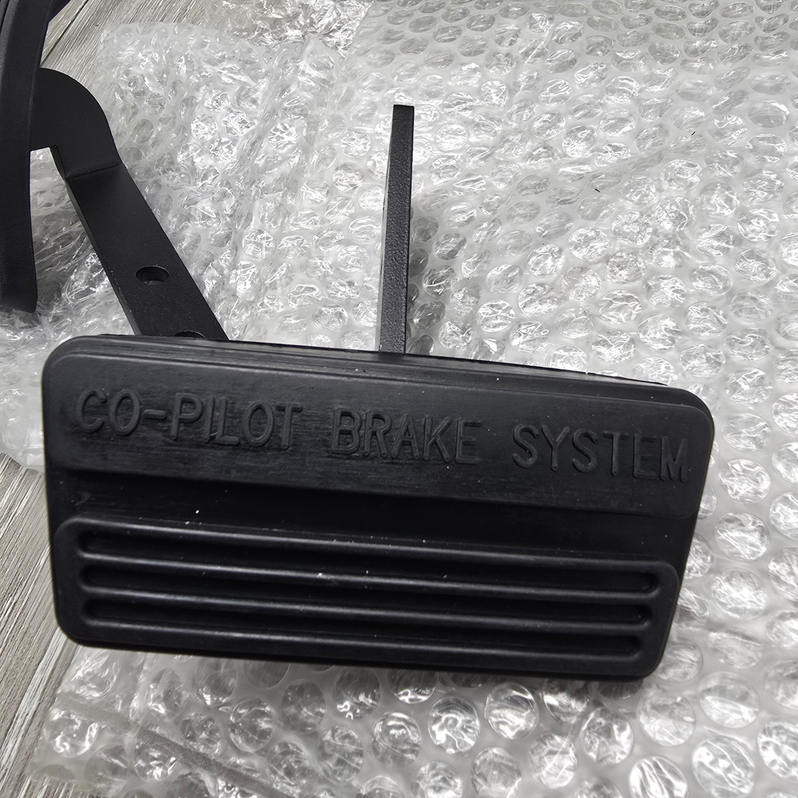 Universal Dual Control Pedal Kit Driving Instructor Gas Brake System PLEASE READ