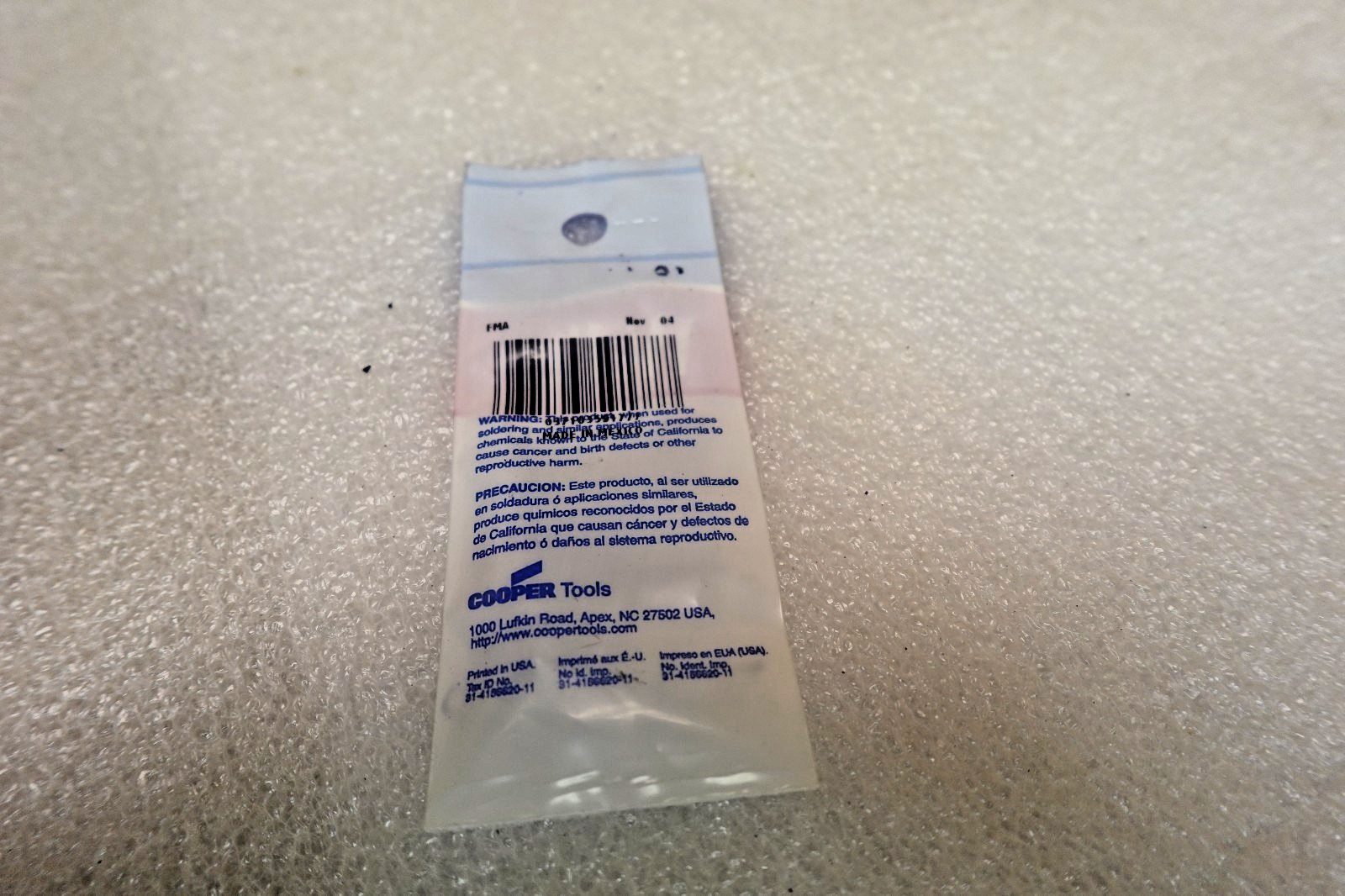 Weller EC1503A Chisel Tip 0.062″ X 1.60MM EMA