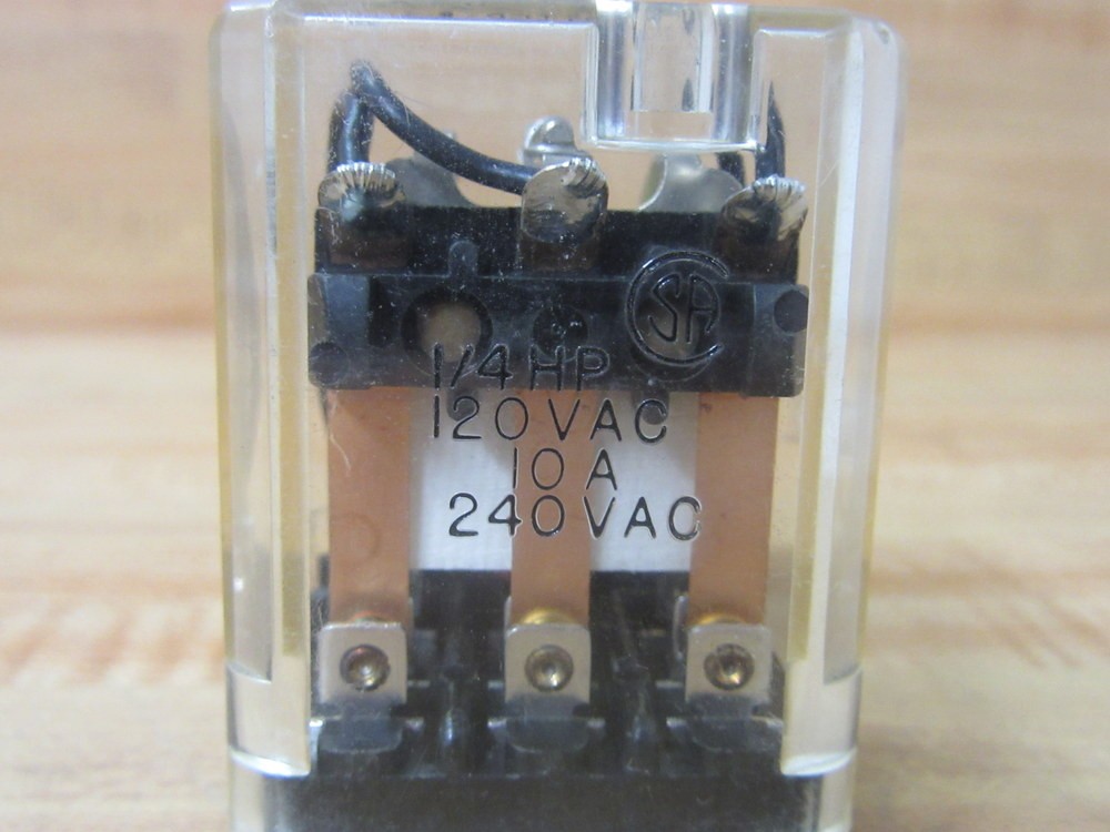 Potter & Brumfield KUP-14A15-120V Relay KUP14A15120 w/Vent Hole (Pack of 2)
