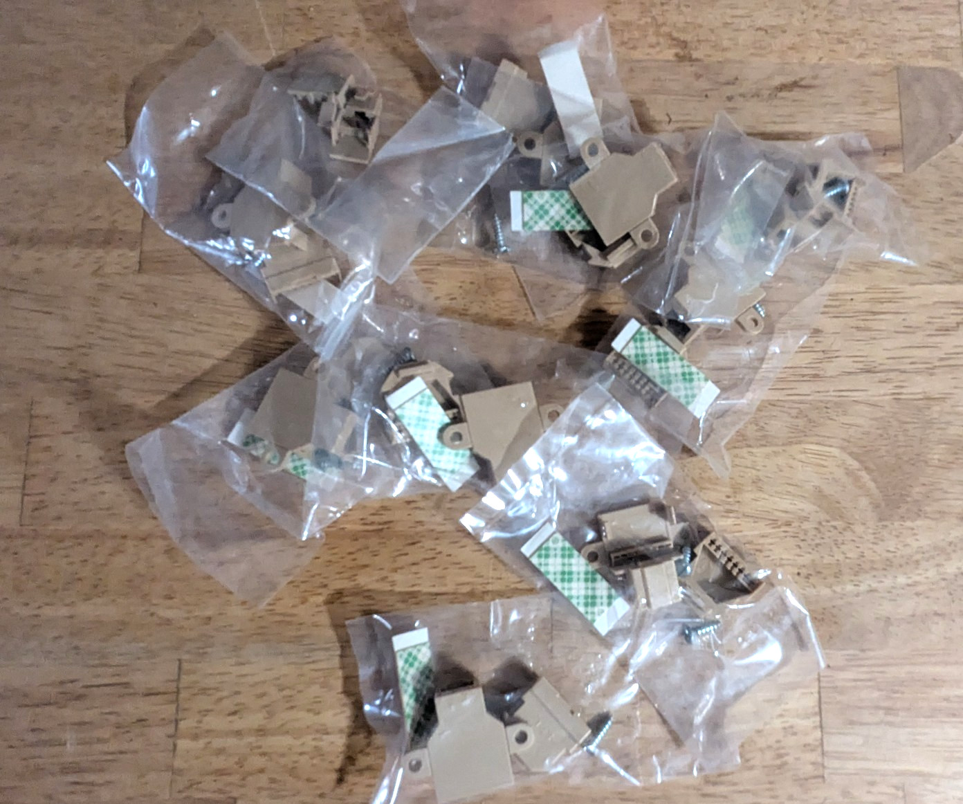 HUGE LOT Vintage Telephone Repair Parts, Mostly New Old Stock Adapters, Hardware