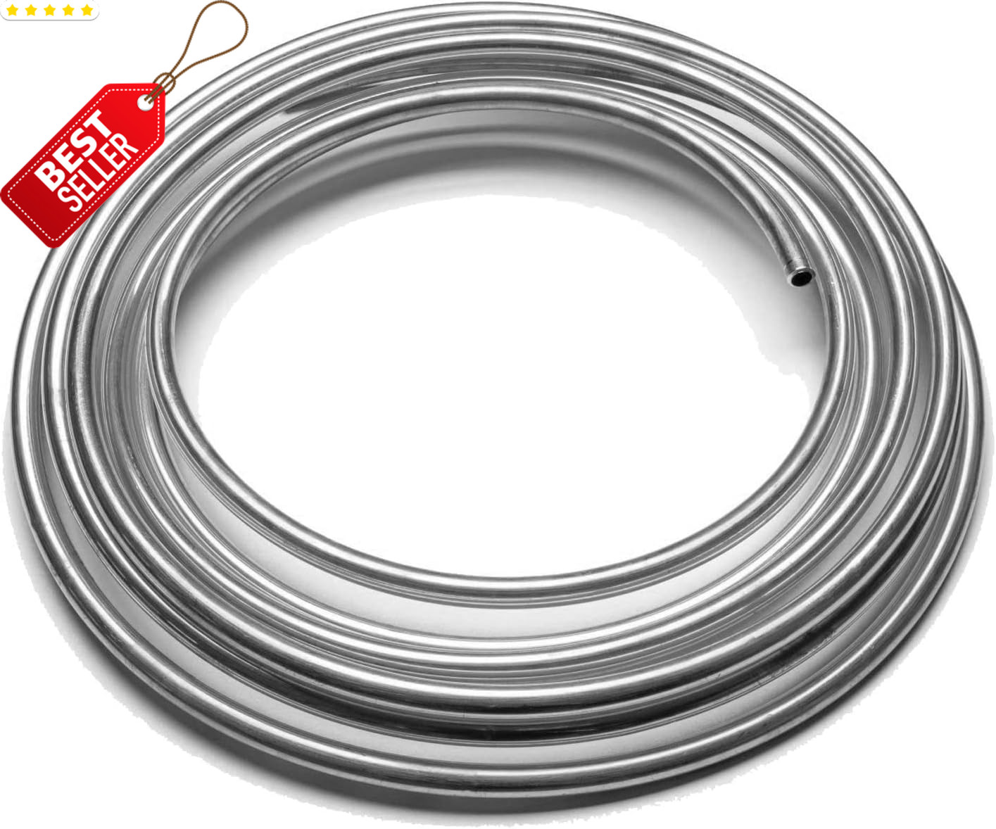 25Ft 3/16″ Brake Line Kit Zinc Steel Tubing w/ 16 Fittings for Car Truck SUV – U