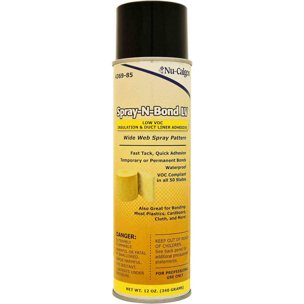 NU-CALGON 4369-85 AEROSOL, SPRAY-N-BOND LV 809NA2