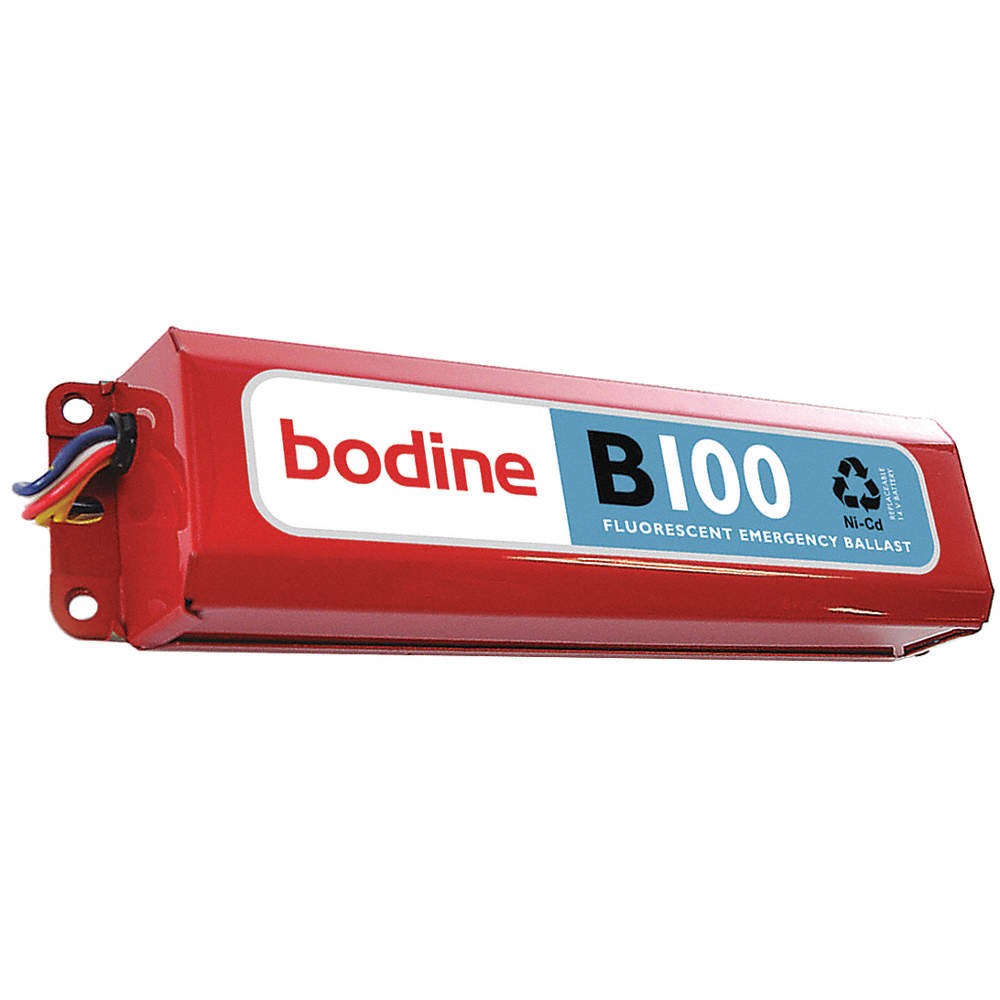 BODINE B100 Emergency Fluorescent Ballast,40W 12X228