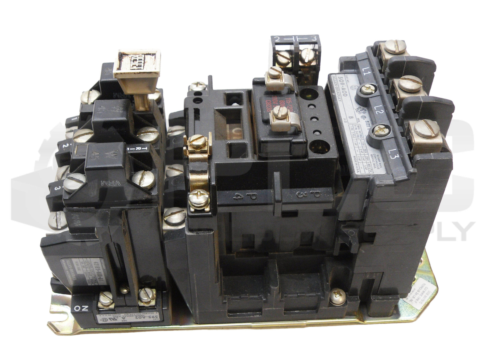 ALLEN BRADLEY 509-AOD /B W/ CB236 W/ 42185-800-01 W/ 595-A /B W/ W45 595-A02 /A