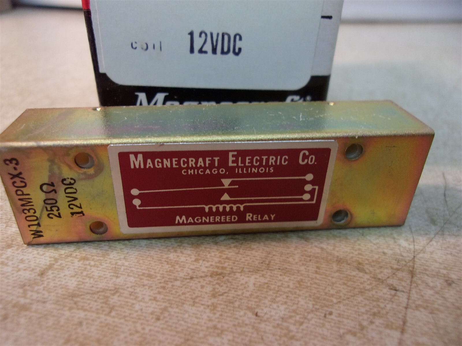 NEW Magnecraft W103MPCX-3 SPDT 12V DC Relay *FREE SHIPPING*