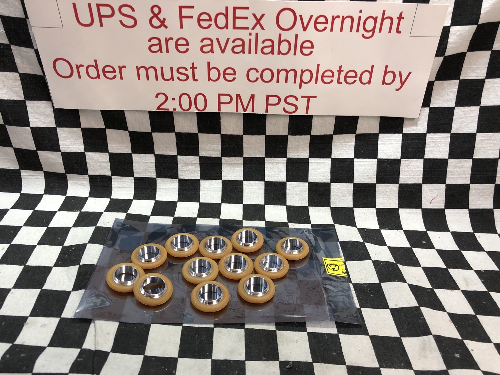 MKS CENTERING RING NW16, 131536-G3, 131536G3, LOT OF 12, SHIPSAMEDAY#1327H12