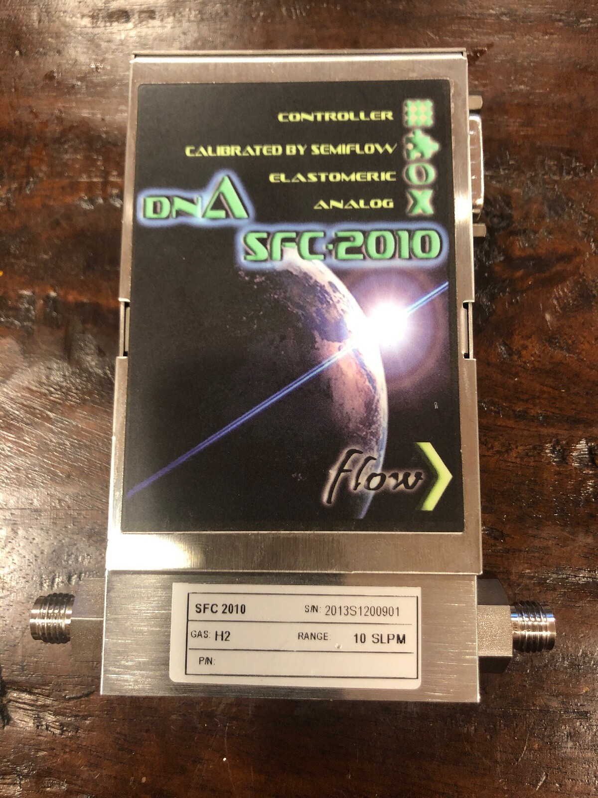 SemiFlow Mass Flow Controller, 10 SLPM , GAS H2, DNA SFC2010