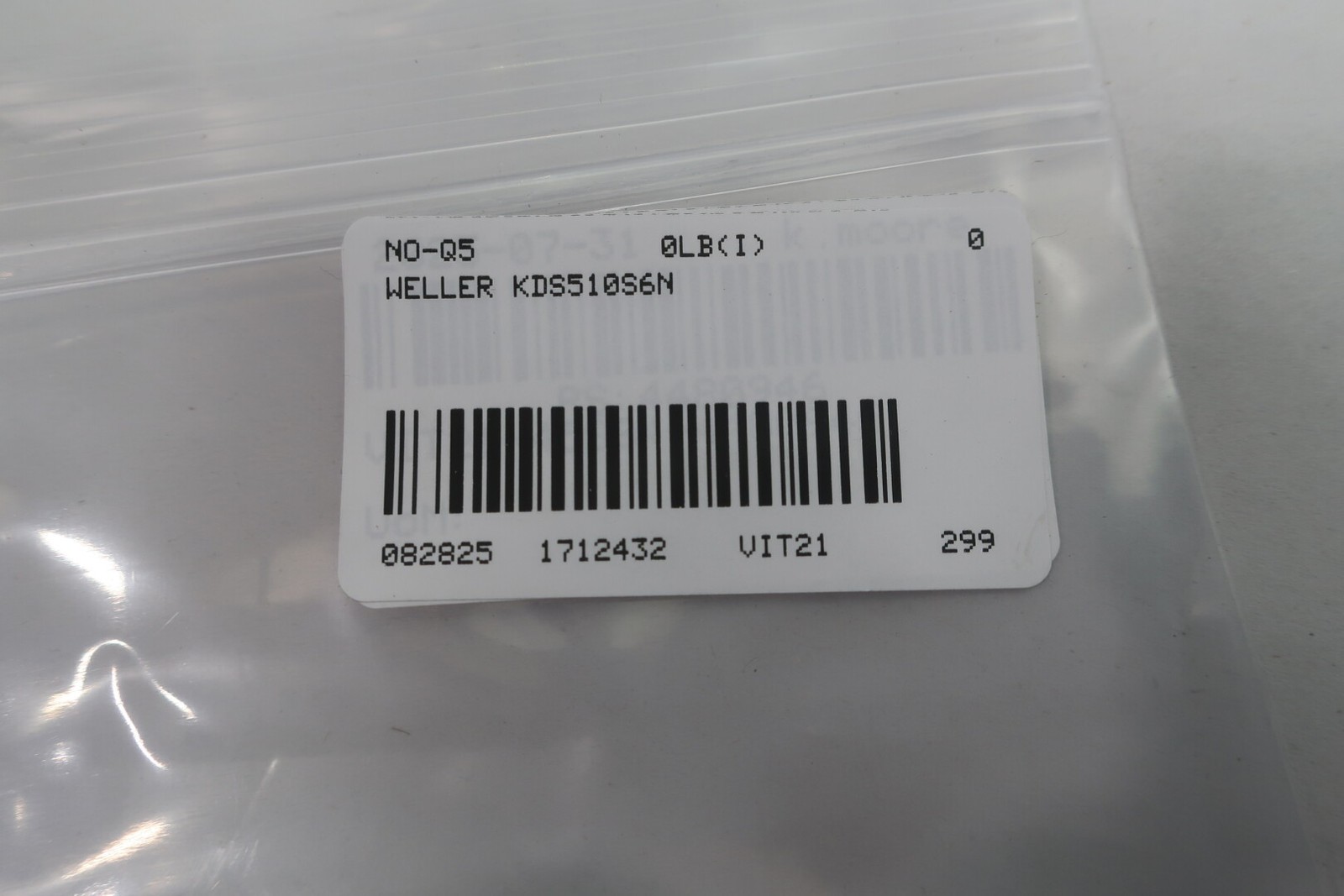 Weller KDS510S6N Air Line Adapter 10cc