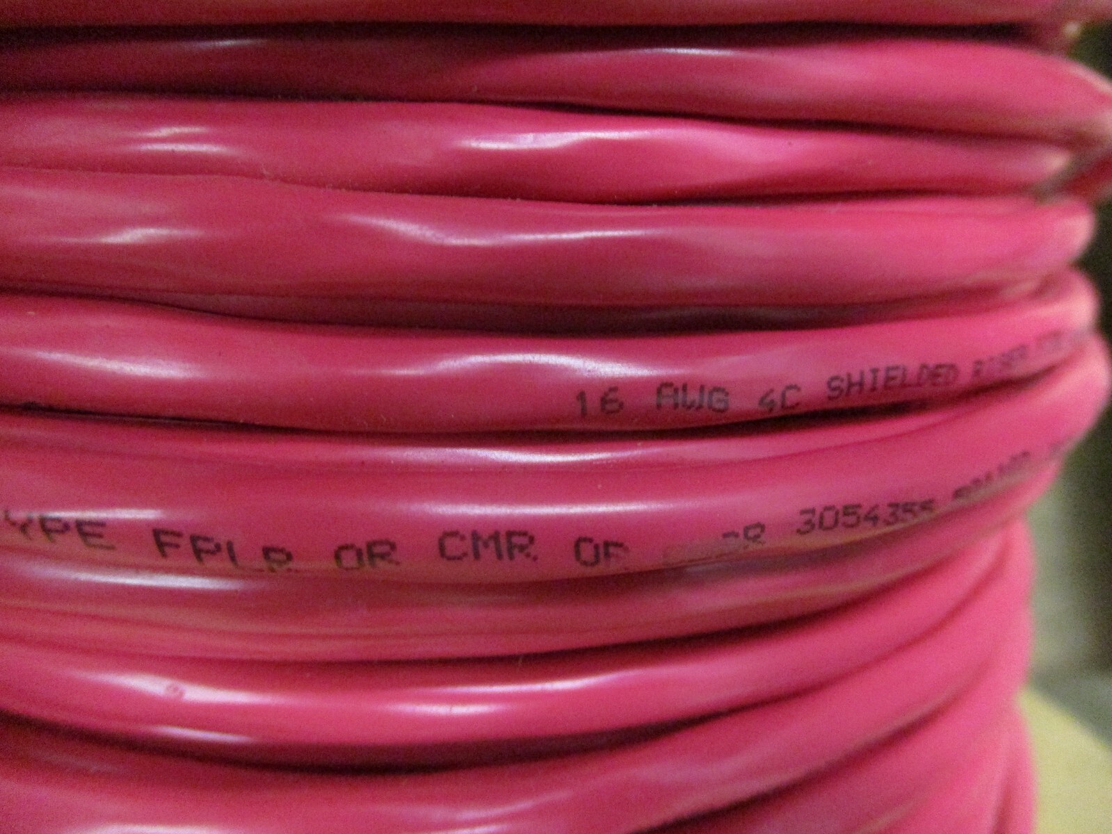 16 AWG 4C Shielded Riser Fire Alarm Cable Type FPLR CMR CL2R A5953LR