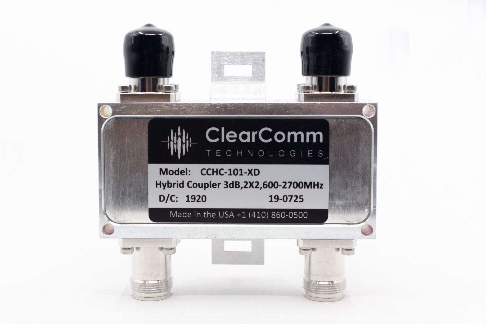 CCHC-101-XD 2×2 hybrid coupler 555-2700 MHz 4.3 female 4.3-10