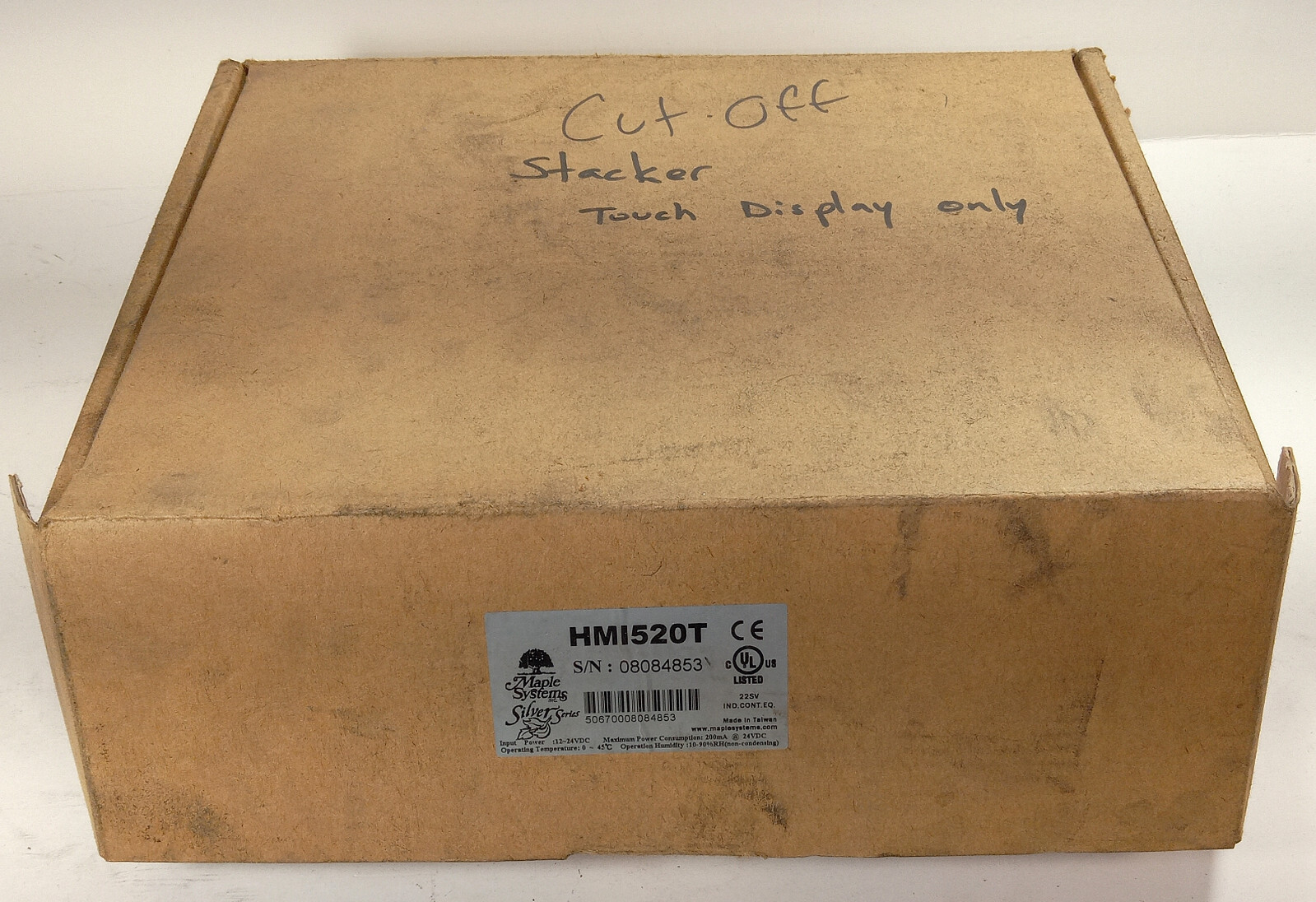 1 USED MAPLE SYSTEMS HM1520T-007 OPERATOR INTERFACE PANEL NIB ***MAKE OFFER***