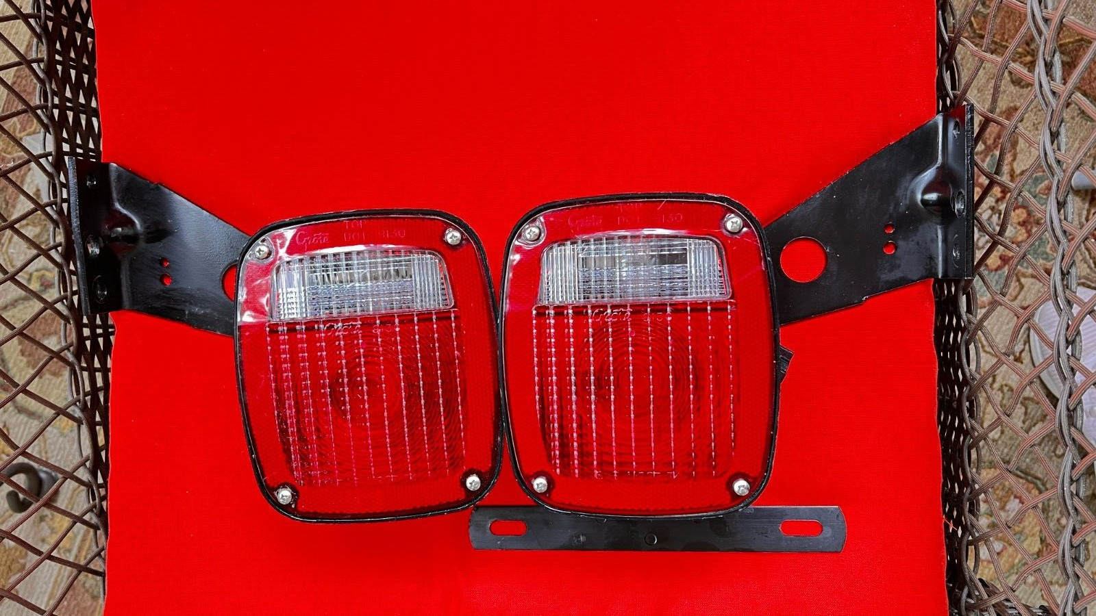GROTE 5370 5371 TAIL LIGHTS DUMP/TOW TRUCK TRAILER 6C34-13404-AA FORD w/HARNESS
