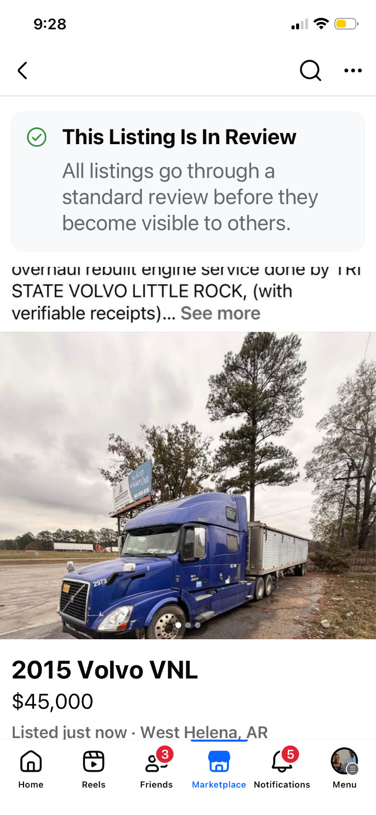 18 wheeler truck and trailer