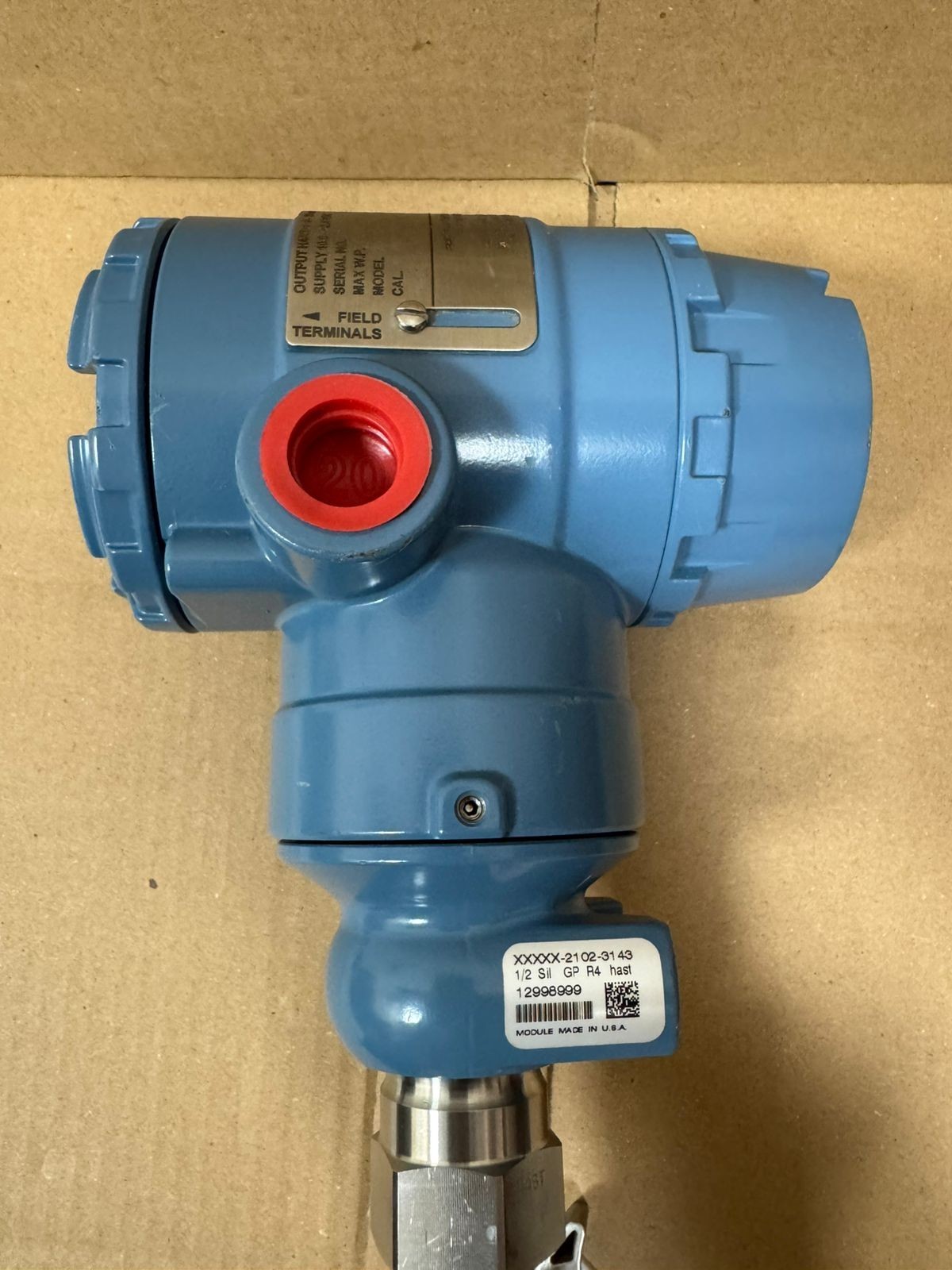 Rosemount / Pressure Transmitter / 2051TG4A2B31AS5B4E5M5D4Q4 / 4000PSI-276BAR
