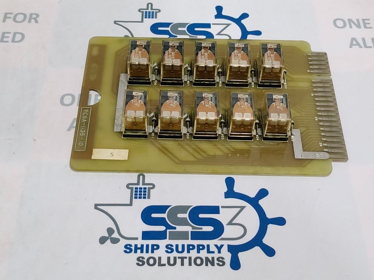 Yuken YC9A-1135-10 Flat Relay Printed Circuit Board D-42821-1