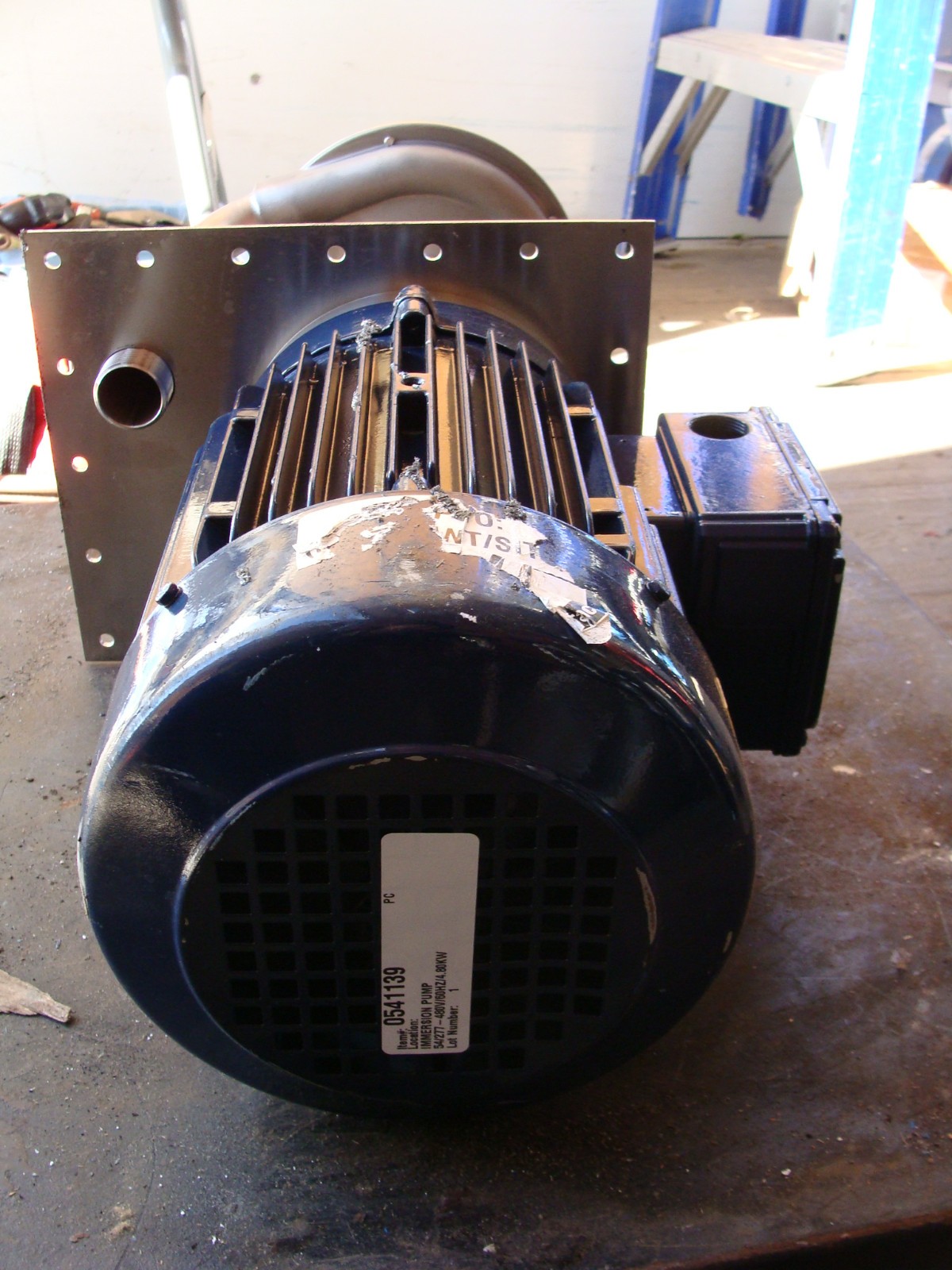 DIETZ IMMERSION PUMP 54/277-480V/60HZ/4.80KW