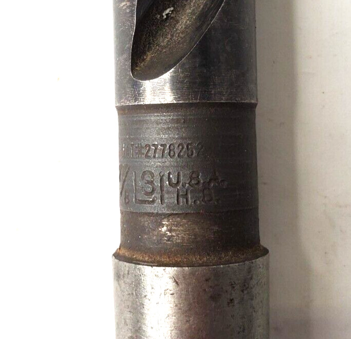 LSI 2778252 HS TAPERED DRILL BIT 7/8″ 2 FLUTE 8-1/4″ OAL 3-3/4″ SHANK LENGTH