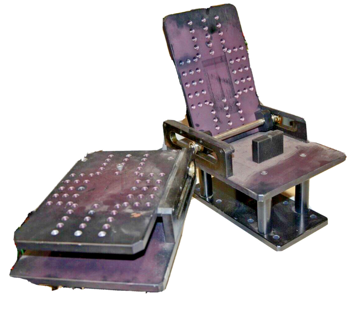 Instron Grid Pattern 5 Inch Travel Stage Tensile & Compression Fixture 4502