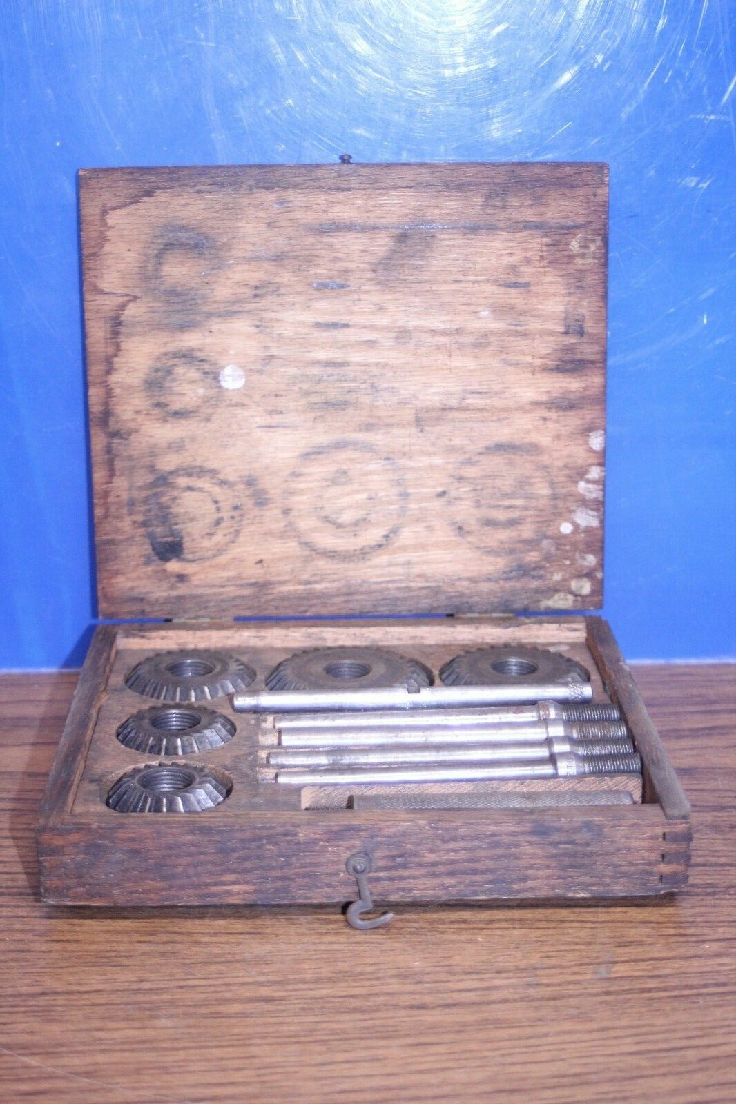 Vintage Zembrzuski Wooden Tool Case